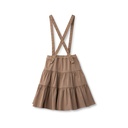 TIERED SUSPENDER SKIRT