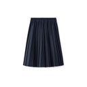 ELASTIC WAIST BOX PLEATED SKIRT