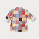 Patchwork Girls Blouse