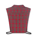 PLAID BIB COLLAR