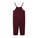 CORDUROY ROMPER WITH POCKET