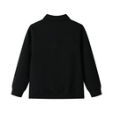 SEAMED POLO SWEATSHIRT