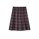 PLAID PLEATED SKIRT