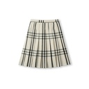 PLAID PLEATED SKIRT