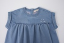 HIGH YOKE SWEAT DRESS