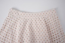 EYELET YOKE CICRCLE SKIRT