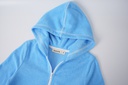 HOODED PONCHO WITH CENTER POCKET