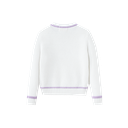 Long Sleeve Sweater With Trim