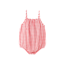 Gingham Romper