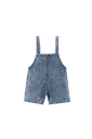 Washed Denim Shortall