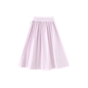 Midi Circle Skirt With Side Tie