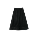 Midi Skirt With Pockets