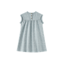 Drop Shoulder Heathered Dress