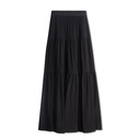 Ribbed Tiered Maxi Skirt