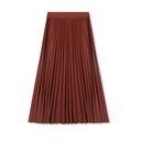 Elastic Accordion Pleated Skirt