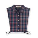 PLAID BIB COLLAR