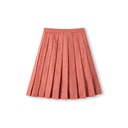 HOUNDSTOOTH PLEATED SKIRT