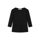 RIBBED 3/4 SLEEVE T-SHIRT