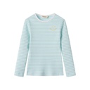 STRIPED RIBBED T-SHIRT