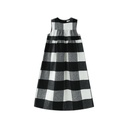 WOOL PLAID MIDI JUMPER