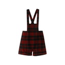 RED PLAID SHORTAL