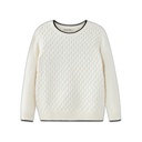 HONEYCOMB STITCH SWEATER