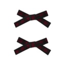 SMALL CHECKERED HAIRBOWS