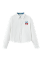 Teen Shirt With Embroidered Cherry