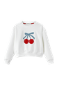 Large Cherry Icon Sweatshirt