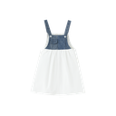 Colorblock Denim Jumper