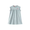 Drop Shoulder Heathered Dress