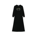 Nightgown With Center Embroidery