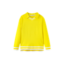 Polo With Striped Edging