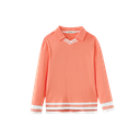 Polo With Striped Edging