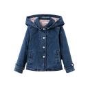 Denim Hooded Jacket
