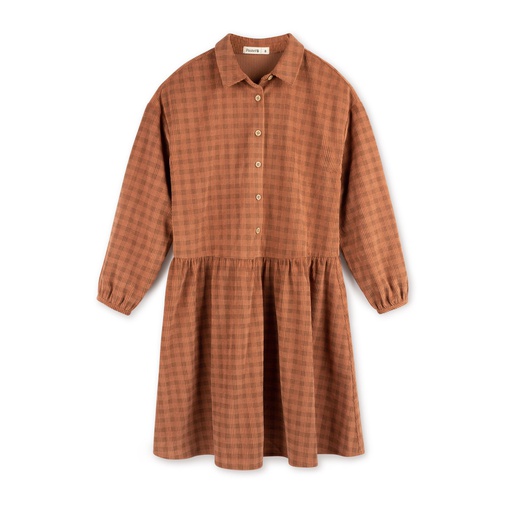 [F24-WDG204-CM] Corduroy Shirt Dress