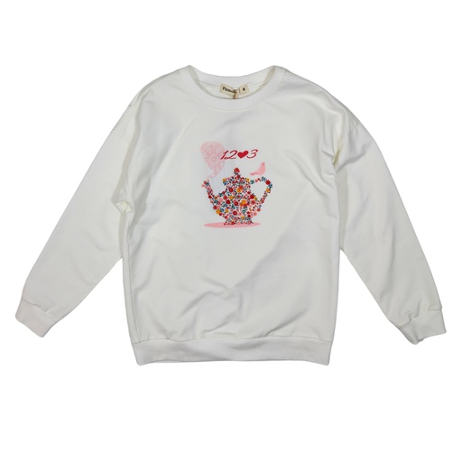 FLORAL ICON SWEATSHIRT