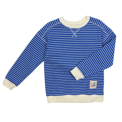 [S24-WNTB312-RB] STRIPED SWEATSHIRT