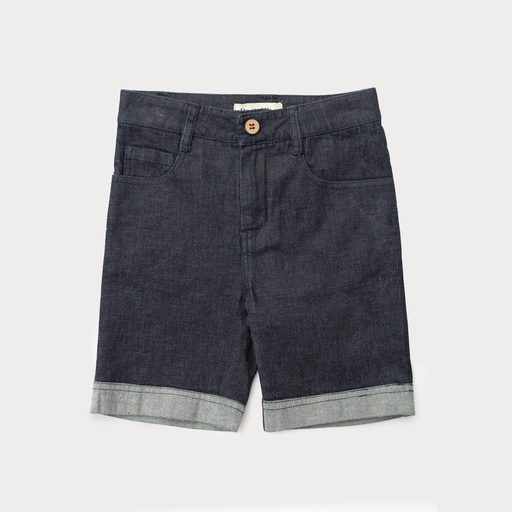 [BS-WPB302B-DD] CUFFED SHORT PANTS