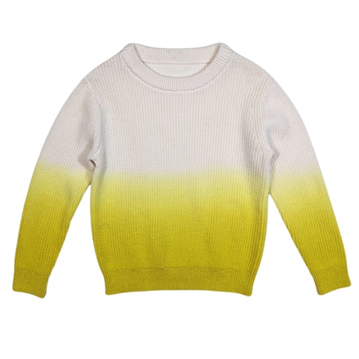 [S24-WNTU313-YW] DIP DYE SWEATER