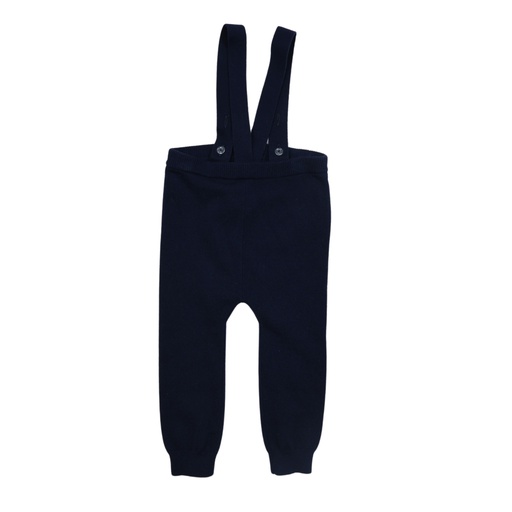 [S24-WMIU303-NV] SWEATER KNIT SUSPENDER LEGGING