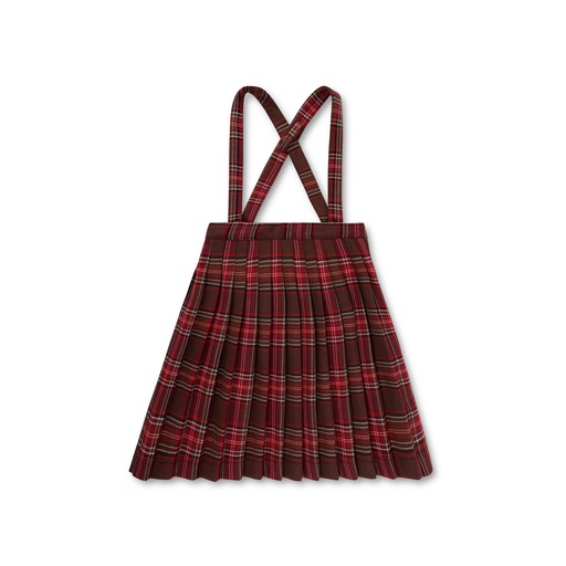 [F25-WS405-MP] PLAID PLEATED SKIRT