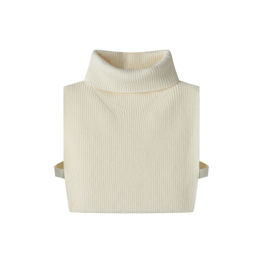 [BS-TD401-CR] KNIT TURTLENECK COLLAR