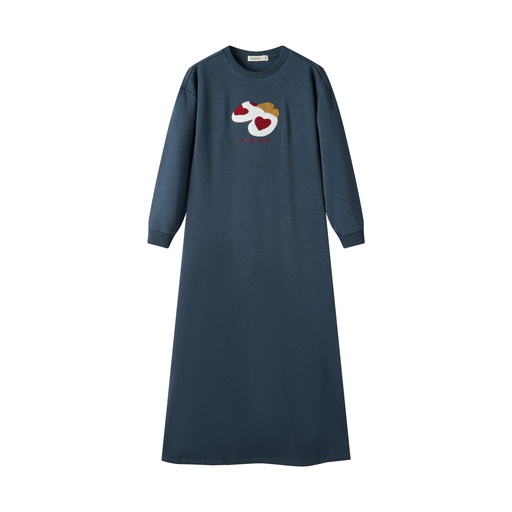 [F25-NG402-IN] COZY SLIPPER NIGHTGOWN