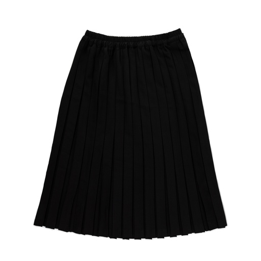 [BS-WSG69-BK] PLEATED SKIRT WITH ELASTIC WAIST