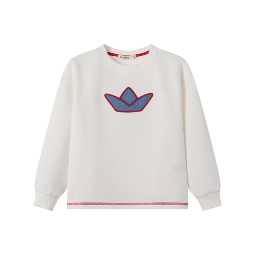 [S25-WBT507-WH] SAILING SWEATSHIRT