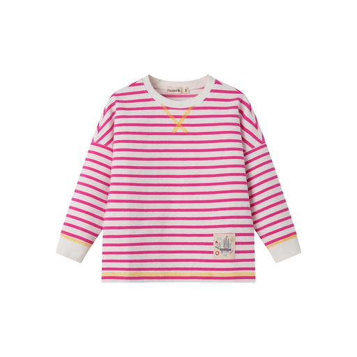 [S25-WGT520-PS] STRIPED SWEATSHIRT