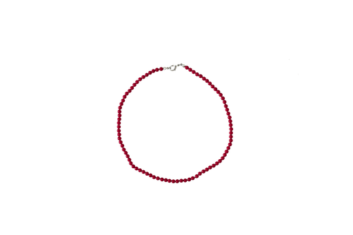 [BS-AJ40-RD-O/S] BEADED CHOCKER SMALL BEADS