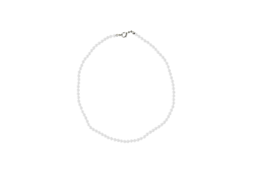 [BS-AJ41-WH-O/S] BEADED CHOCKER LARGE BEADS