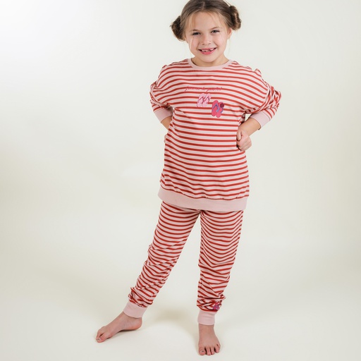 Striped Tunic Pajama Set